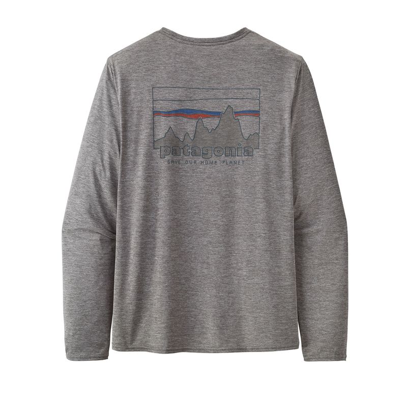 Polo-Para-Hombre--Capilene®-Cool-Daily-Gris-Patagonia