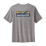 Polo-Para-Hombre-Manga-Corta-Capilene®-Cool-Daily-Gris-Patagonia