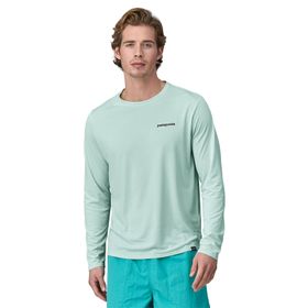 POLERA PATAGONIA  CAPILENE COOL DAILY CELESTE  PARA HOMBRE