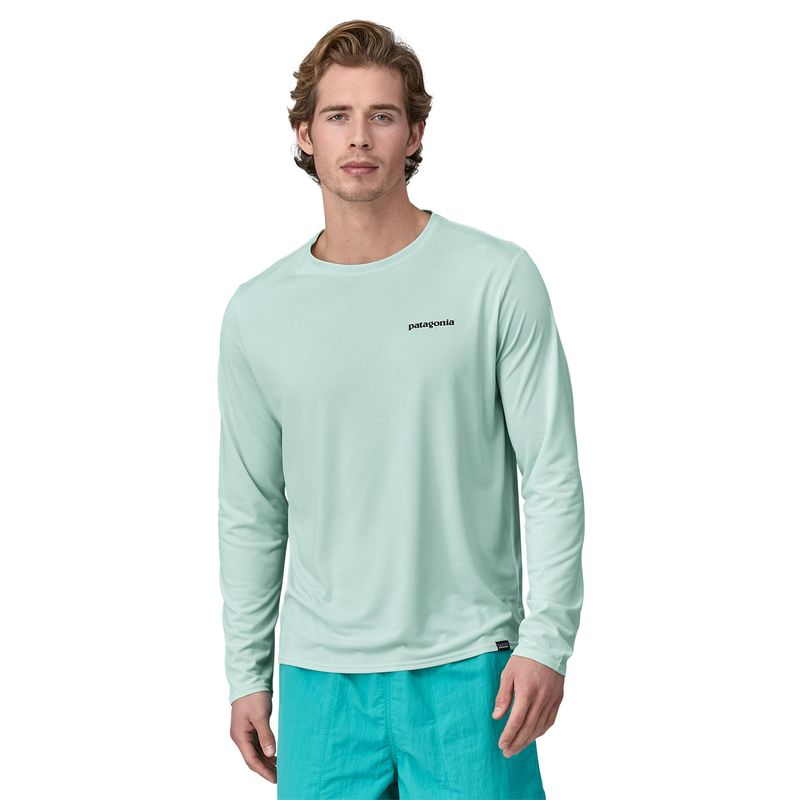 Polera-Para-Hombre--Capilene®-Cool-Daily-Celeste-Patagonia