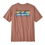 Polo-Para-Hombre-Manga-Corta-Boardshort-Logo-Pocket-Responsibili-Tee®-Ladrillo-Patagonia