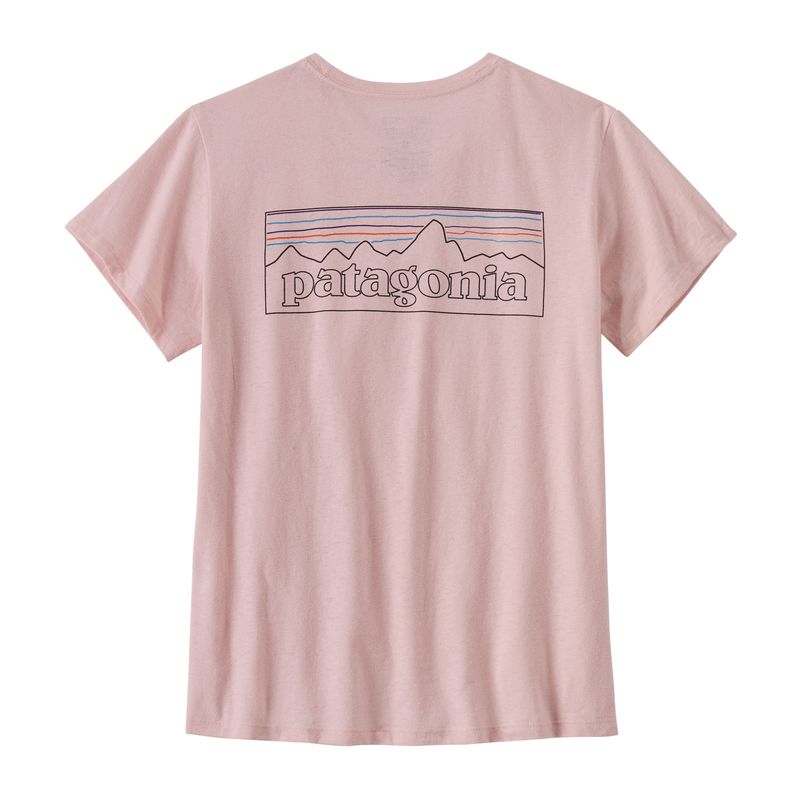 Polo-Para-Mujer--P-6-Logo-Responsibili-Tee®-Rosado-Patagonia