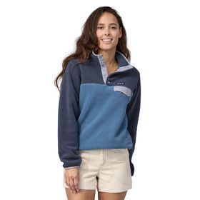 CASACA PATAGONIA SYNCHILLA SNAP-T AZUL PARA MUJER