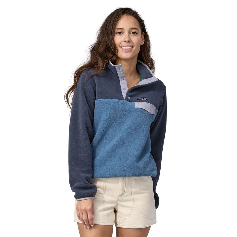 Casaca-Para-Mujer--Synchilla®-Snap-T®-Azul-Patagonia