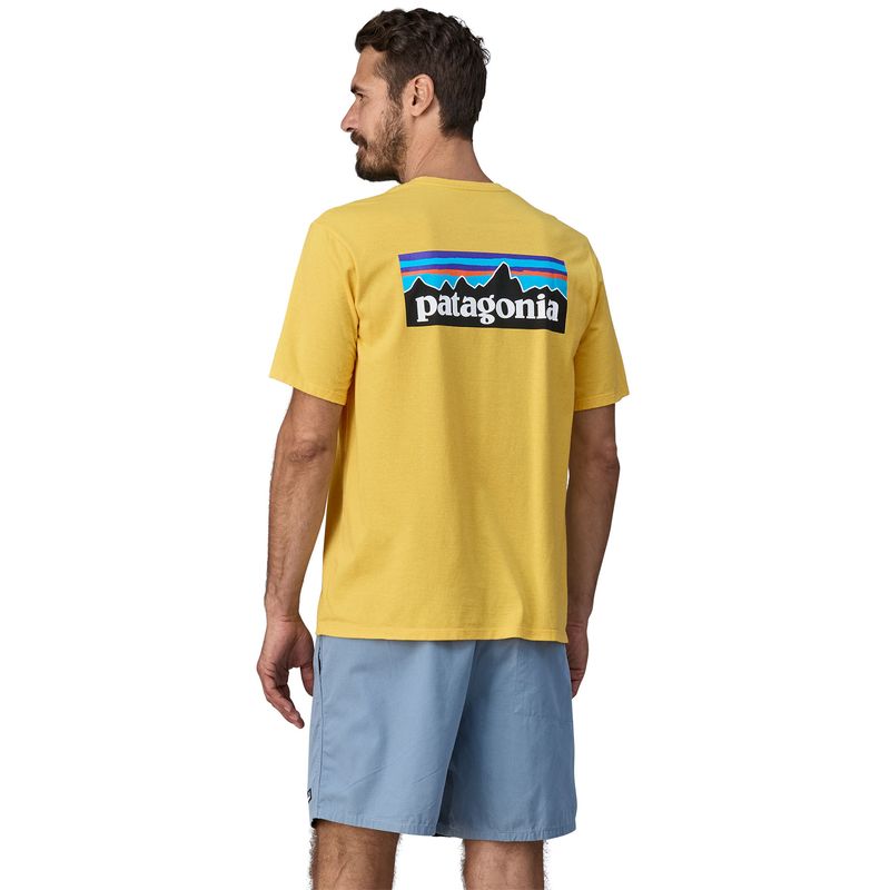 Polo-Para-Hombre--P-6-Logo-Responsibili-Tee®-Amarillo-Patagonia