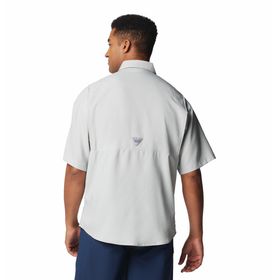 Camisa Para Hombre Manga Corta PFG Tamiami™ II Gris Vestuario