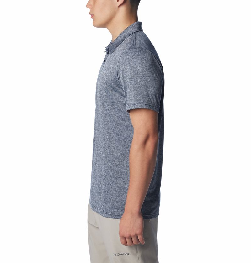 Polo-Para-Hombre-Pique-Hike™-Polo-Azul-Columbia