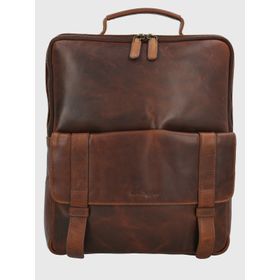 MALETÍN HUSHPUPPIES CUERO RUNNY BACK CAFÉ  PARA HOMBRE