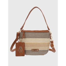 CARTERA HUSHPUPPIES ECOCUERO YING CROSS MARRÓN PARA MUJER