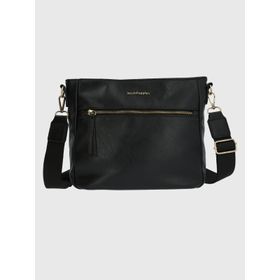 CARTERA HUSHPUPPIES ECOCUERO CLARK CROSS NEGRO PARA MUJER