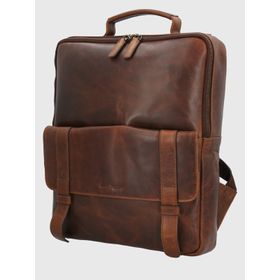 MALETÍN HUSHPUPPIES CUERO RUNNY BACK CAFÉ  PARA HOMBRE