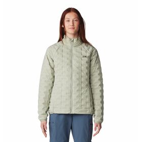 CASACA PARA MUJER PLUMA STRETCHDOWN™ BLANCO MOUNTAIN HARDWEAR