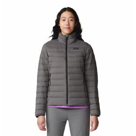 CASACA PARA MUJER PLUMA DELORO™ DOWN GRIS MOUNTAIN HARDWEAR