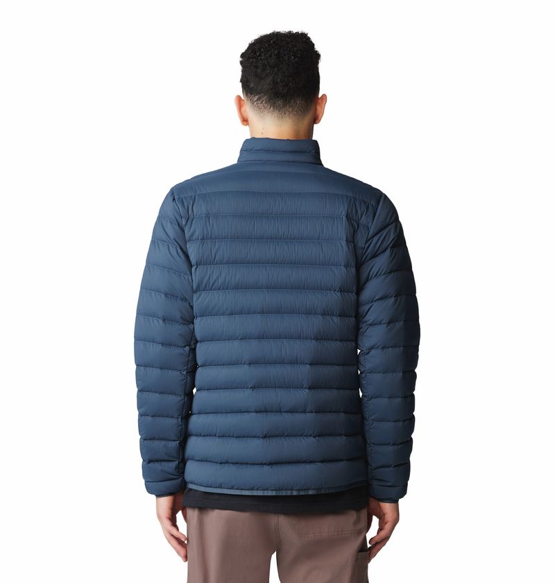Casaca-Para-Hombre-Pluma-Deloro™-Down-Azul-Mountain-Hardwear
