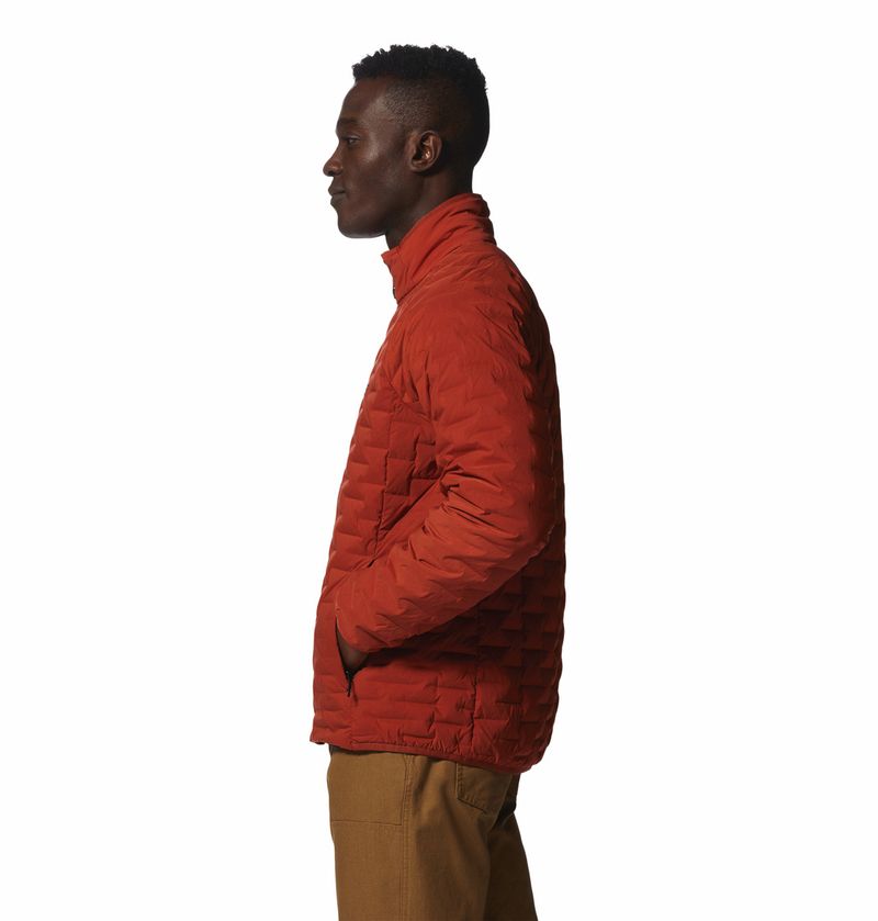 Casaca-Para-Hombre-Pluma-Stretchdown™-Light-Rojo-Mountain-Hardwear