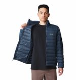 Casaca-Para-Hombre-Pluma-Deloro™-Down-Azul-Mountain-Hardwear