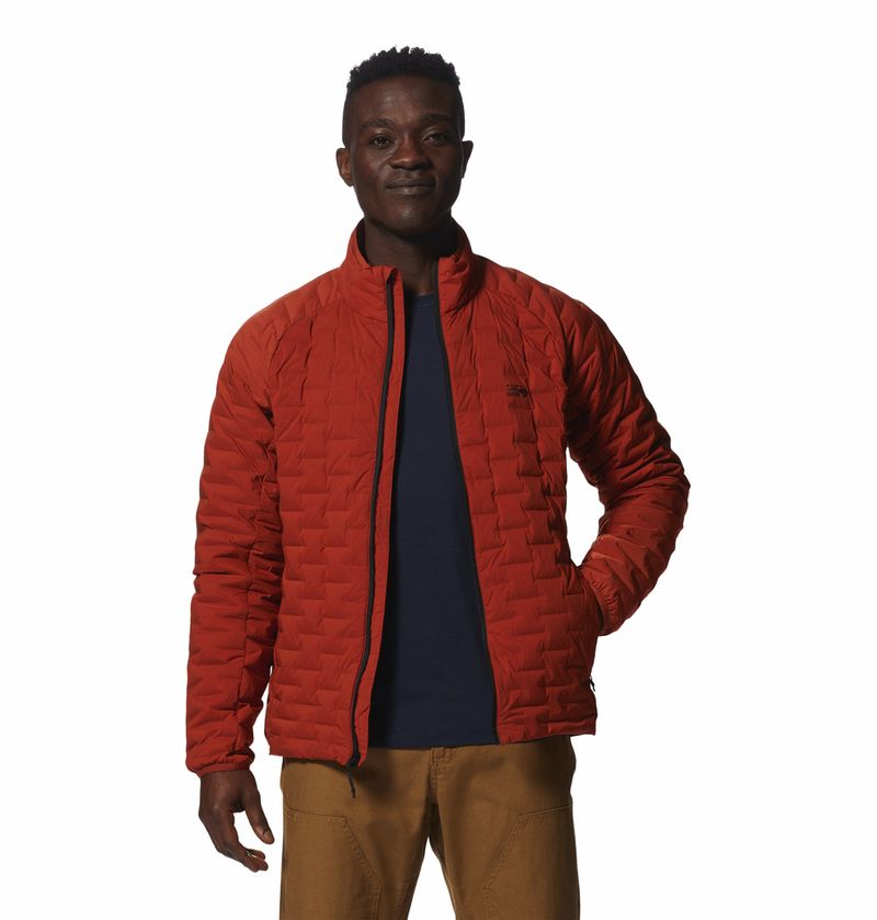 Casaca-Para-Hombre-Pluma-Stretchdown™-Light-Rojo-Mountain-Hardwear