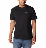 Polo-Para-Hombre-Manga-Corta-North-Cascades-Negro-Columbia