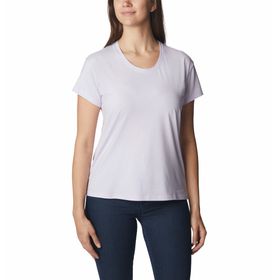 Polo Para Mujer Manga Corta Sun Trek™ Morado Columbia