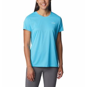 POLO PARA MUJER MANGA CORTA HIKE™ CELESTE COLUMBIA