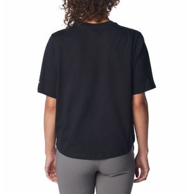 POLO PARA MUJER MANGA CORTA NORTH CASCADES™ NEGRO COLUMBIA