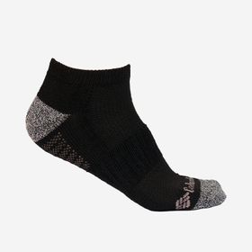 MEDIAS UNISEX 6 PACK - NO SHOW FASHION NEGRO COLUMBIA