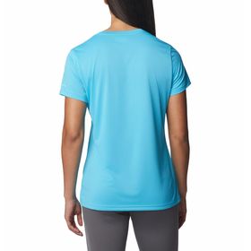 POLO PARA MUJER MANGA CORTA HIKE™ CELESTE COLUMBIA