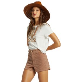 SHORT PARA MUJER  FREE FALL CORD MARRÓN BILLABONG