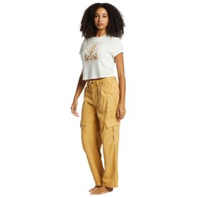 PANTALÓN PARA MUJER  WALK ALONG AMARILLO BILLABONG