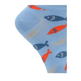 MEDIAS PARA MUJER BAMBÚ RFV24W PED ST FISH AZUL ROCKFORD