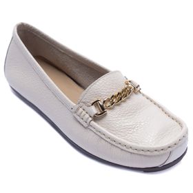MOCASÍN PARA MUJER CUERO DEBORA BLANCO HUSH PUPPIES