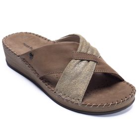 SANDALIA PARA MUJER CUERO PRESE CAFÉ HUSH PUPPIES