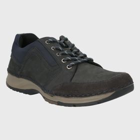 Zapato Para Hombre Cuero/Poliéster Darren Azul Hush Puppies