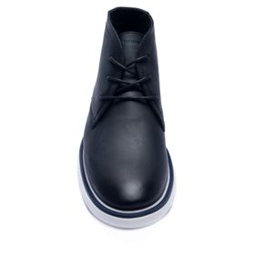 Botin Para Hombre Cuero Neo Negro Hush Puppies