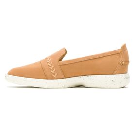 Zapato Para Mujer Cuero Aura Loafer Canela Hush Puppies