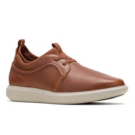 Zapato Para Hombre Cuero Niles Oxford Marron Hush Puppies