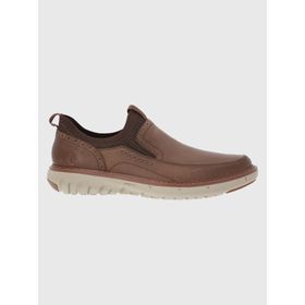 Zapato Para Hombre Cuero/Poliester Smart Slip On Café Oscuro Hush Puppies
