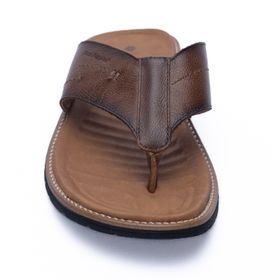 Sandalia Para Hombre Cuero Vera Marrón Hush Puppies