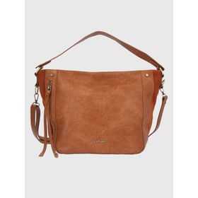 Cartera Para Mujer Sintético/Cuero Lovell Hobo Caramel Hush Puppies