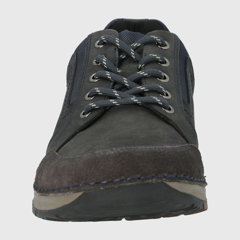 Zapato-Para-Hombre-Cuero-Poliester-Darren-Azul-Hush-Puppies