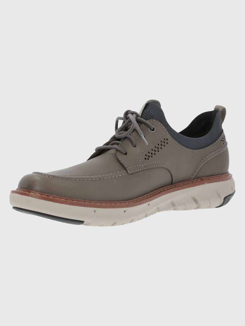 Zapatilla-Para-Hombre-Cuero-Poliester-Smart-Laceup-Gris-Hush-Puppies