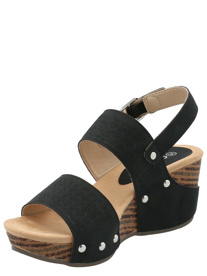Sandalia-Para-Mujer--Franco-Negro-Hush-Puppies