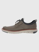 Zapatilla-Para-Hombre-Cuero-Poliester-Smart-Laceup-Gris-Hush-Puppies