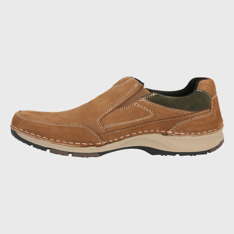 Zapato-Para-Hombre-Cuero-Poliester-Vigor-Cafe-Hush-Puppies