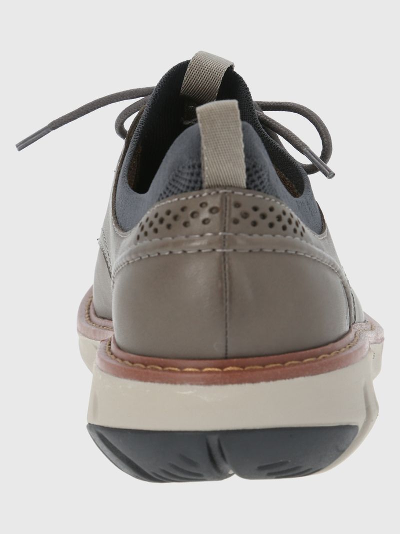 Zapatilla-Para-Hombre-Cuero-Poliester-Smart-Laceup-Gris-Hush-Puppies