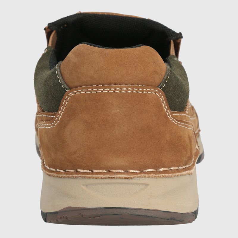 Zapato-Para-Hombre-Cuero-Poliester-Vigor-Cafe-Hush-Puppies