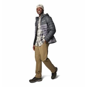 Casaca Para Hombre Sintética Con Capucha Powder Lite™ II Gris Columbia
