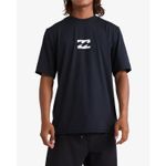 Lycra-Para-Hombre-Manga-Corta-All-Day-Wave-Negro-Billabong