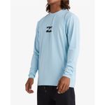 Lycra-Para-Hombre-Manga-Larga-All-Day-Wave-Celeste-Billabong