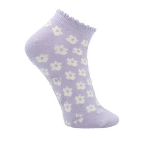 MEDIAS PARA NIÑA ALGODÓN/ELASTANO PED ST FLORY LILA HUSHPUPPIES